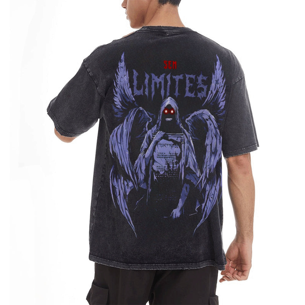 Vintage Oversized T-Shirt Solo-leveling