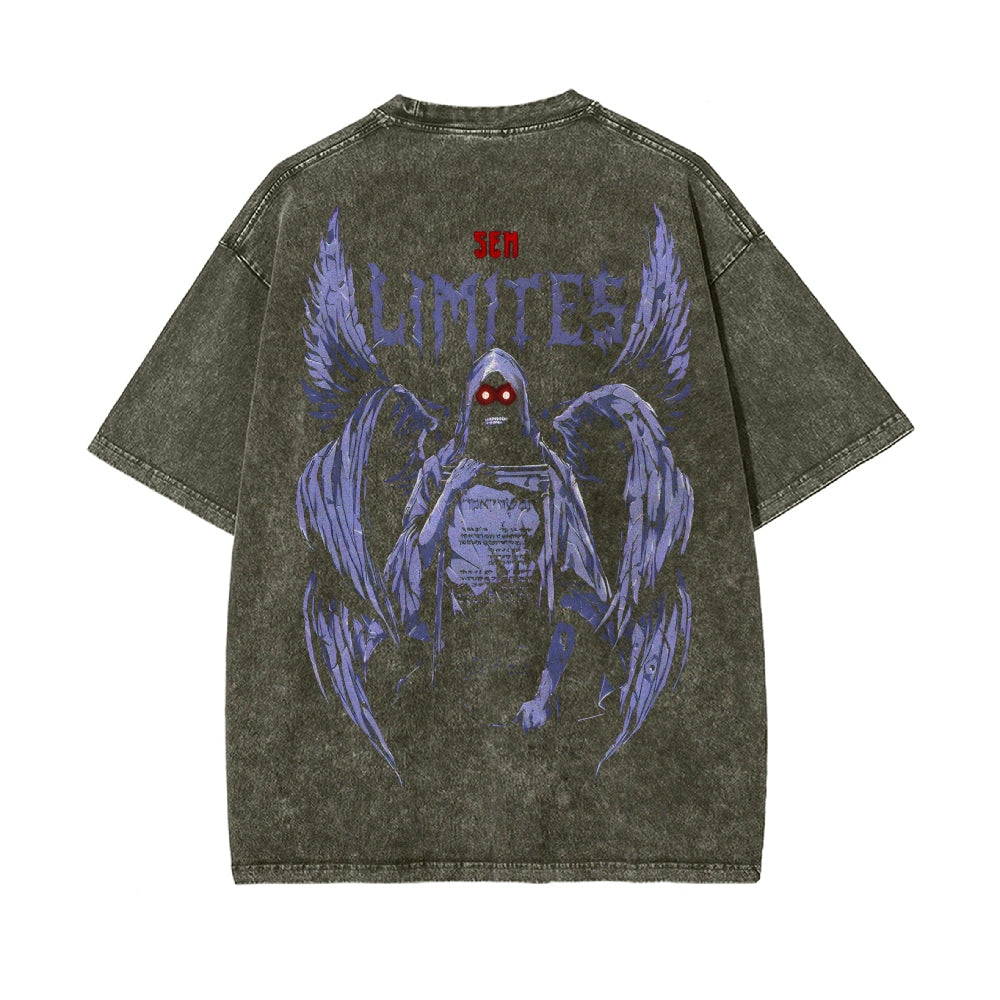 Vintage Oversized T-Shirt Solo-leveling
