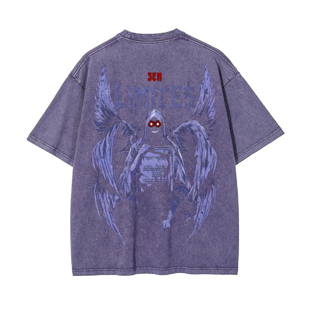 Vintage Oversized T-Shirt Solo-leveling