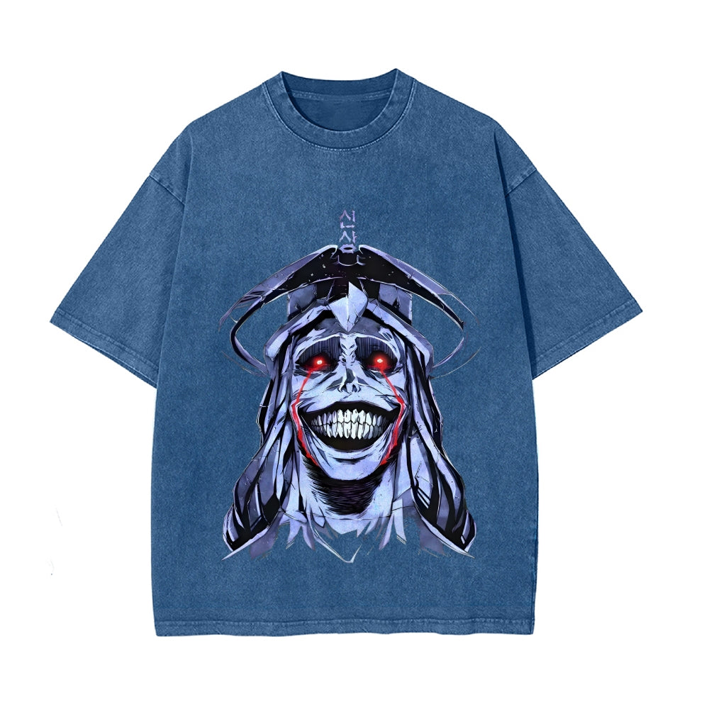 Vintage Oversized T-Shirt Solo-leveling
