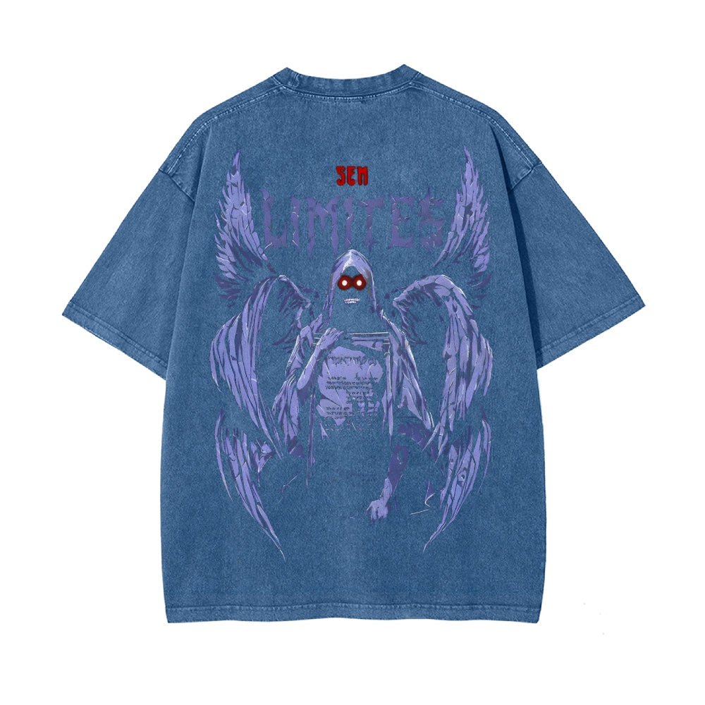 Vintage Oversized T-Shirt Solo-leveling