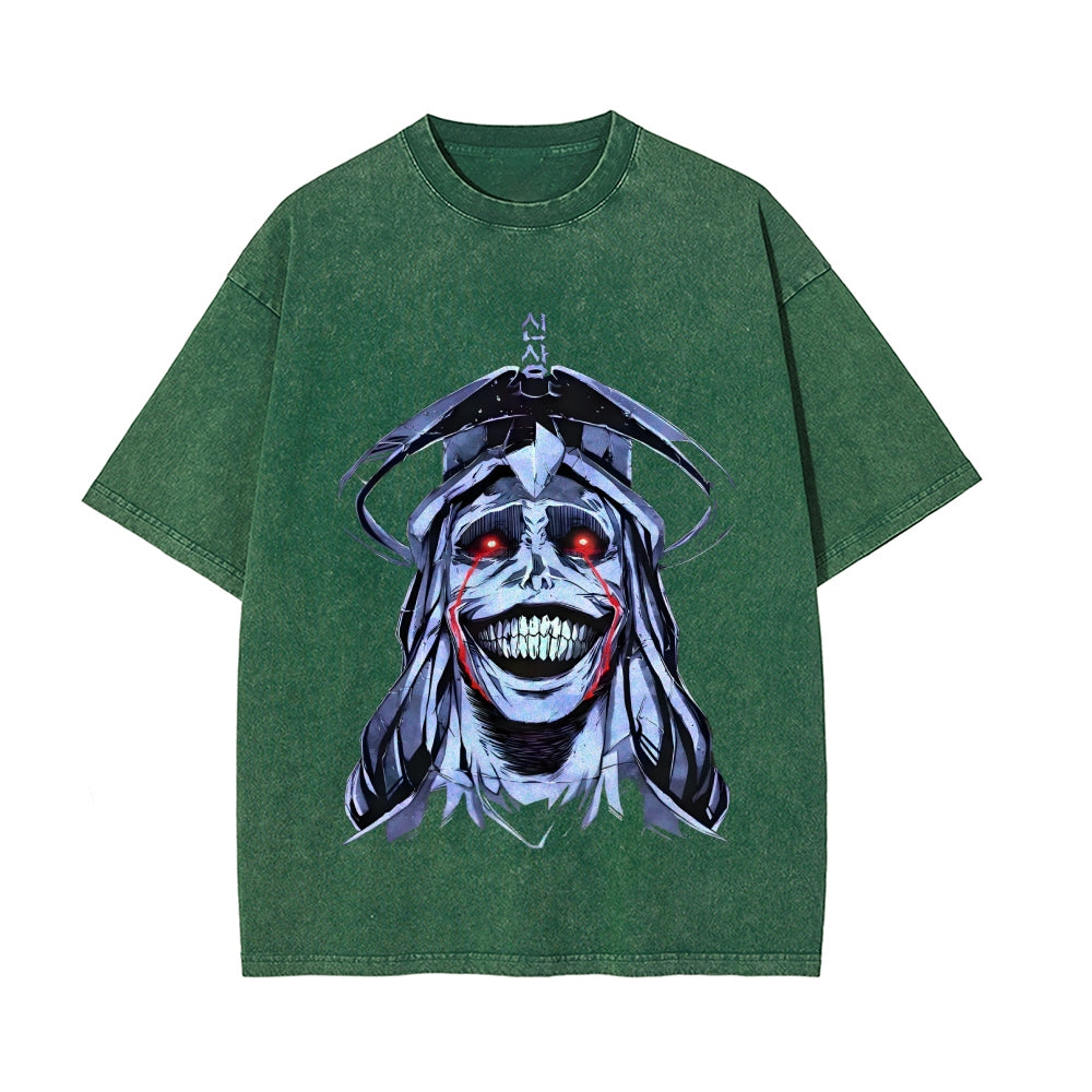 Vintage Oversized T-Shirt Solo-leveling