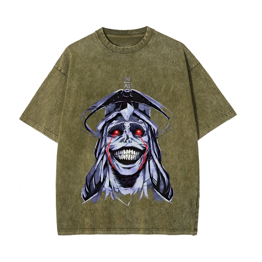Vintage Oversized T-Shirt Solo-leveling