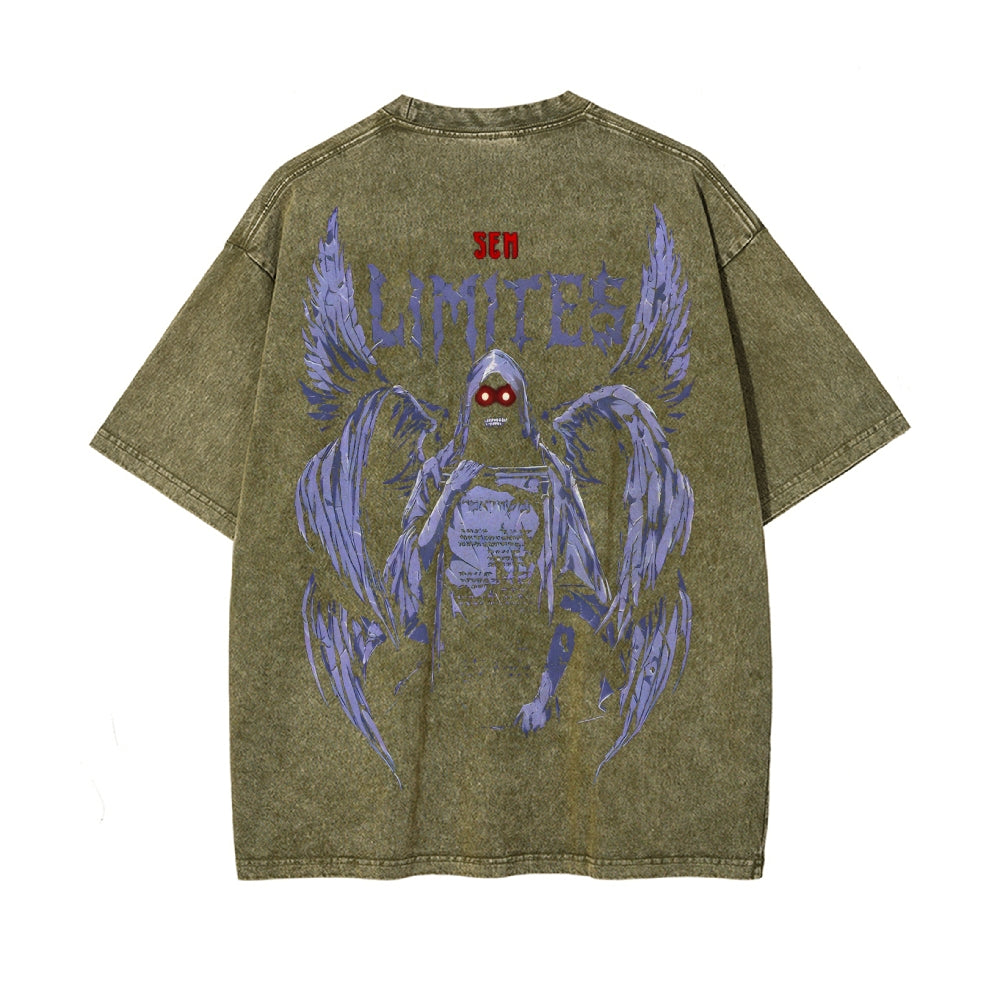 Vintage Oversized T-Shirt Solo-leveling