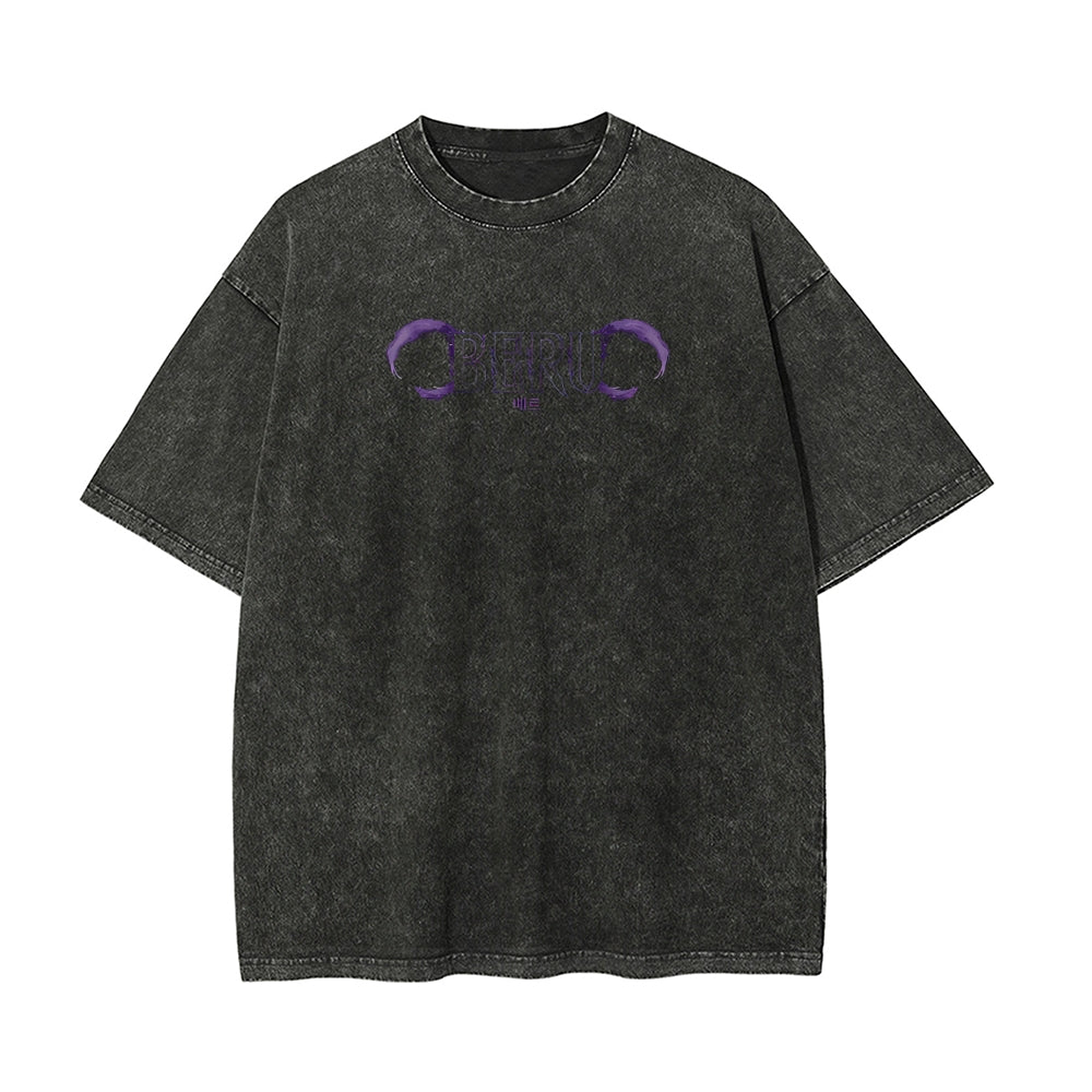Vintage Oversized T-Shirt Solo-leveling