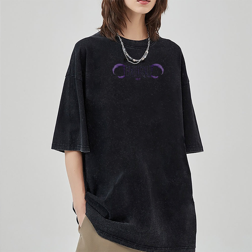 Vintage Oversized T-Shirt Solo-leveling