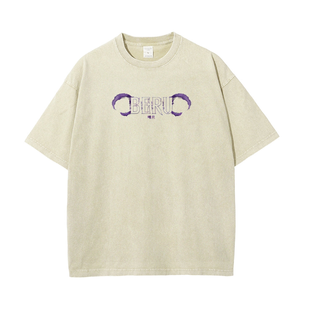 Vintage Oversized T-Shirt Solo-leveling
