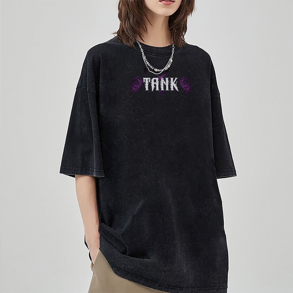 Vintage Oversized T-Shirt Solo-leveling