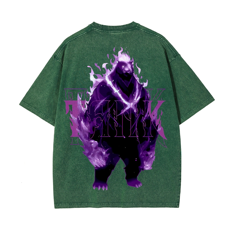 Vintage Oversized T-Shirt Solo-leveling