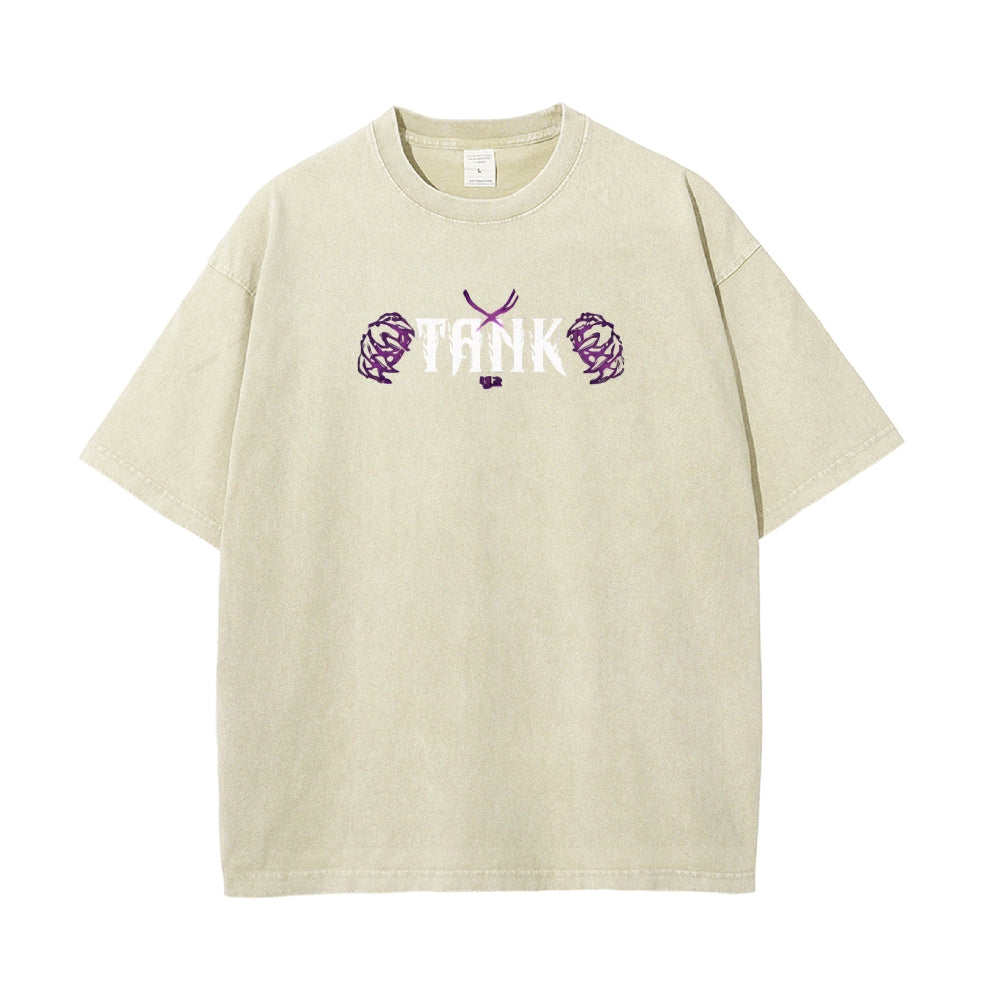 Vintage Oversized T-Shirt Solo-leveling