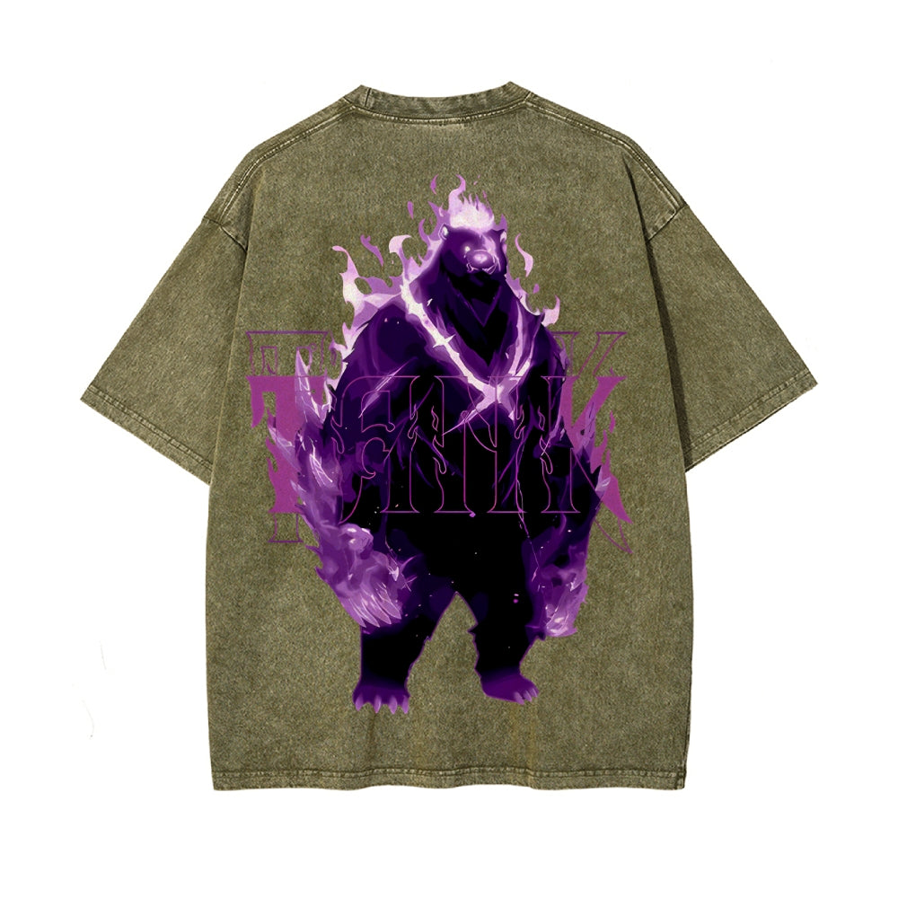Vintage Oversized T-Shirt Solo-leveling