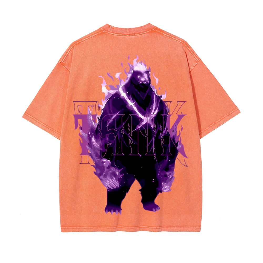 Vintage Oversized T-Shirt Solo-leveling