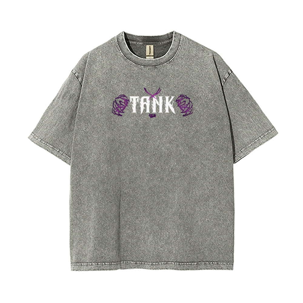 Vintage Oversized T-Shirt Solo-leveling