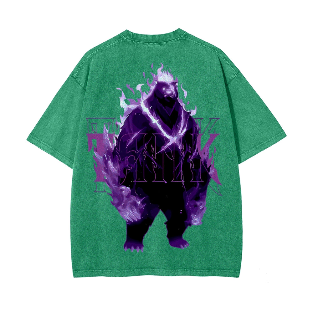 Vintage Oversized T-Shirt Solo-leveling