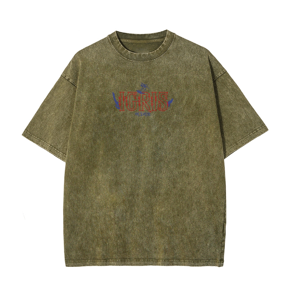 Vintage Oversized T-Shirt Solo-leveling