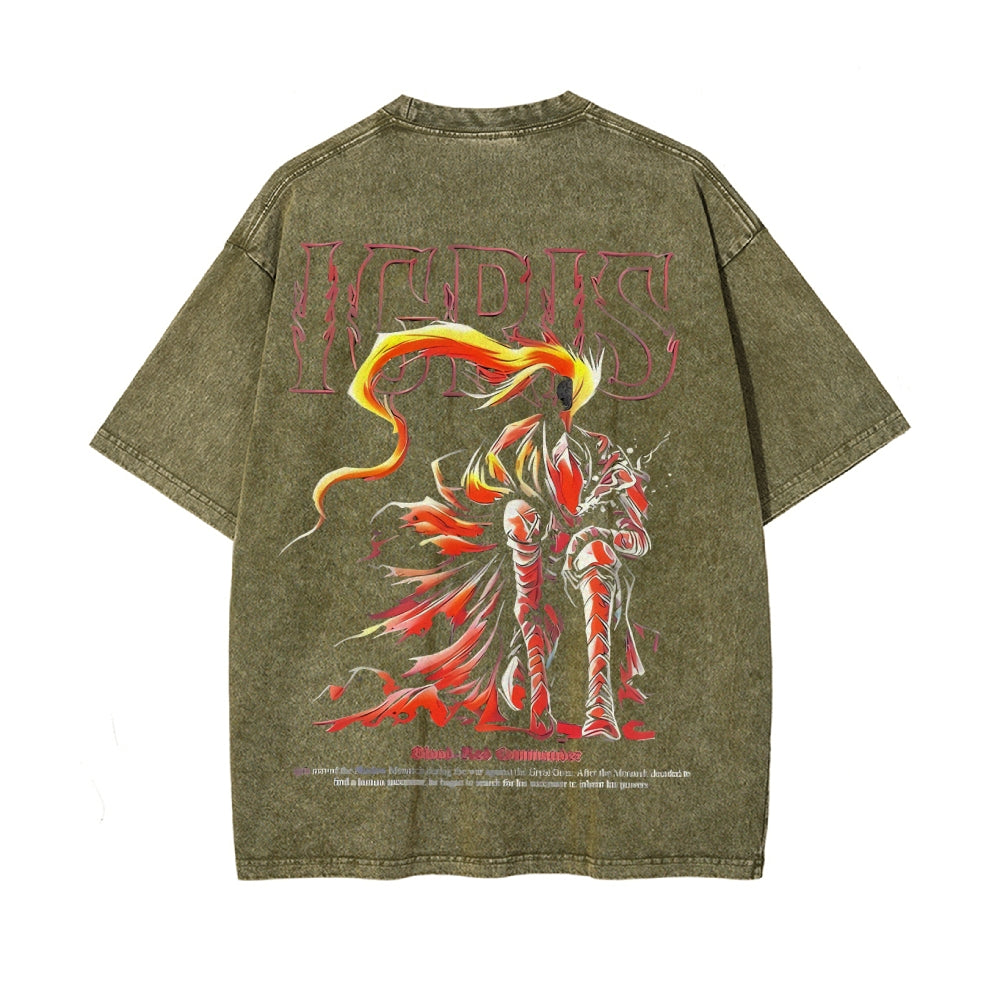 Vintage Oversized T-Shirt Solo-leveling