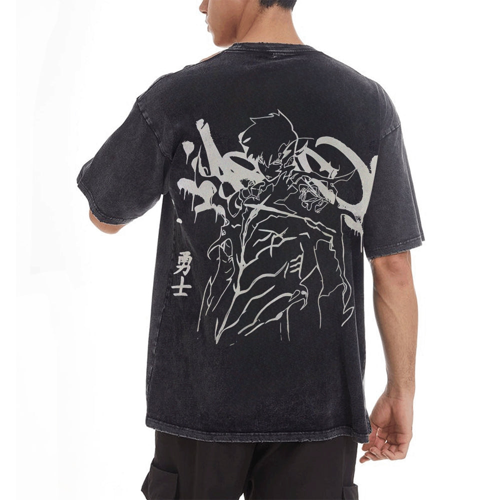 Vintage Oversized T-Shirt solo leveling