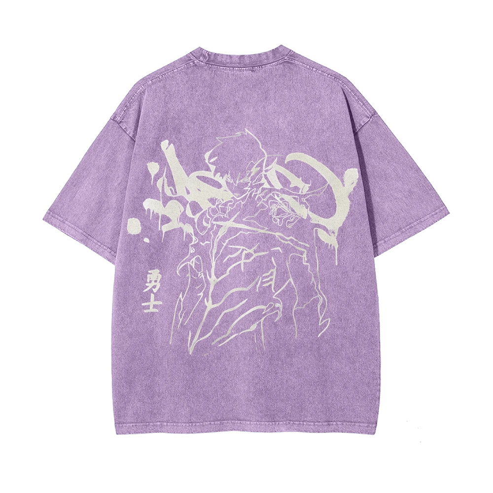 Vintage Oversized T-Shirt solo leveling