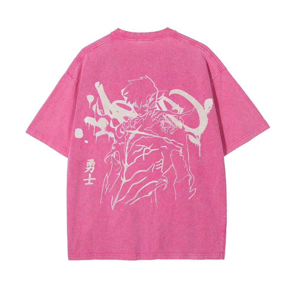 Vintage Oversized T-Shirt solo leveling