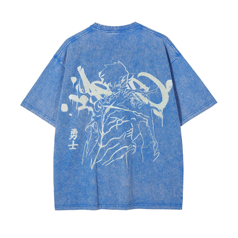 Vintage Oversized T-Shirt solo leveling