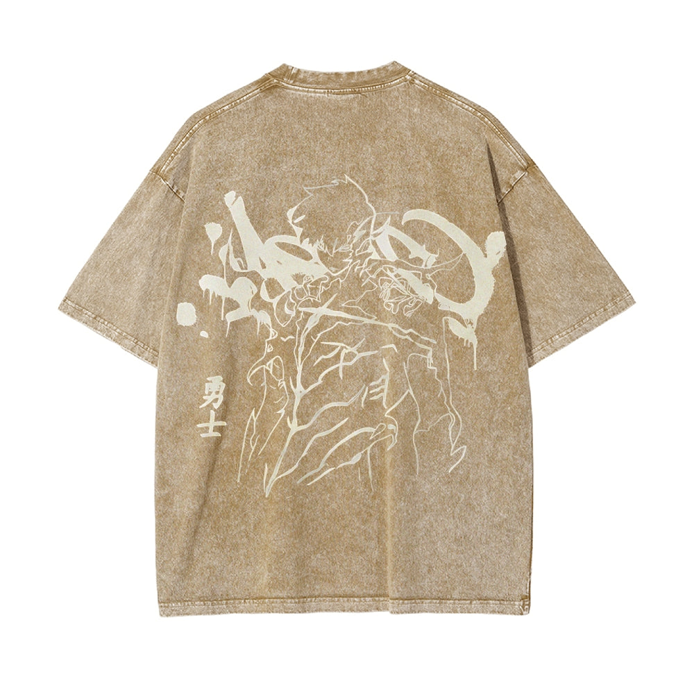 Vintage Oversized T-Shirt solo leveling