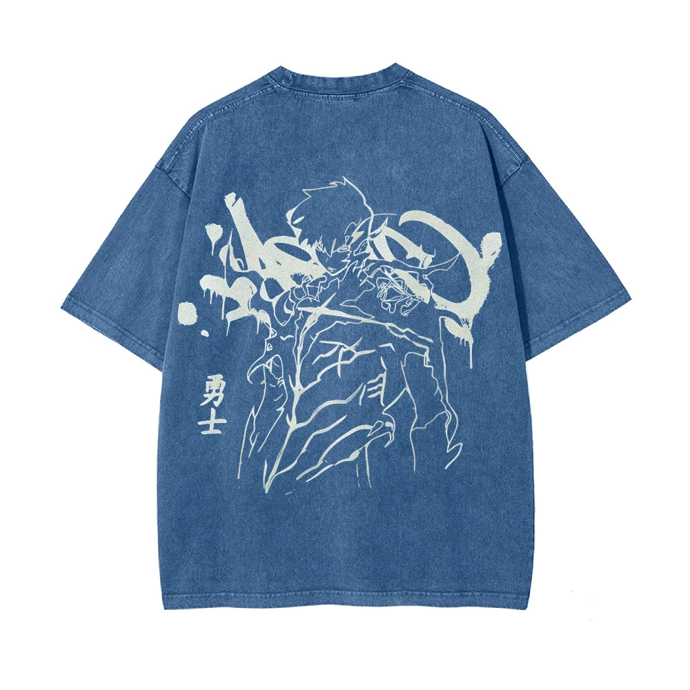 Vintage Oversized T-Shirt solo leveling