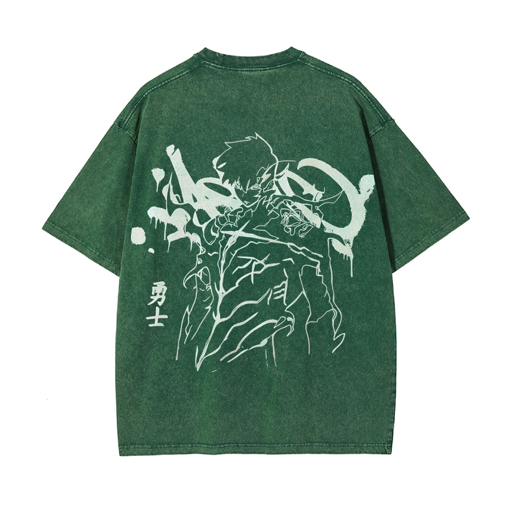 Vintage Oversized T-Shirt solo leveling