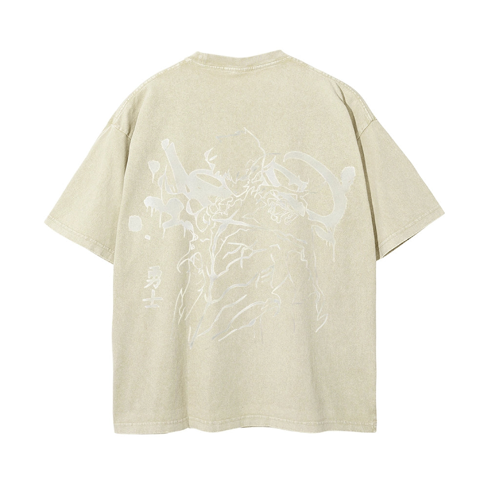 Vintage Oversized T-Shirt solo leveling
