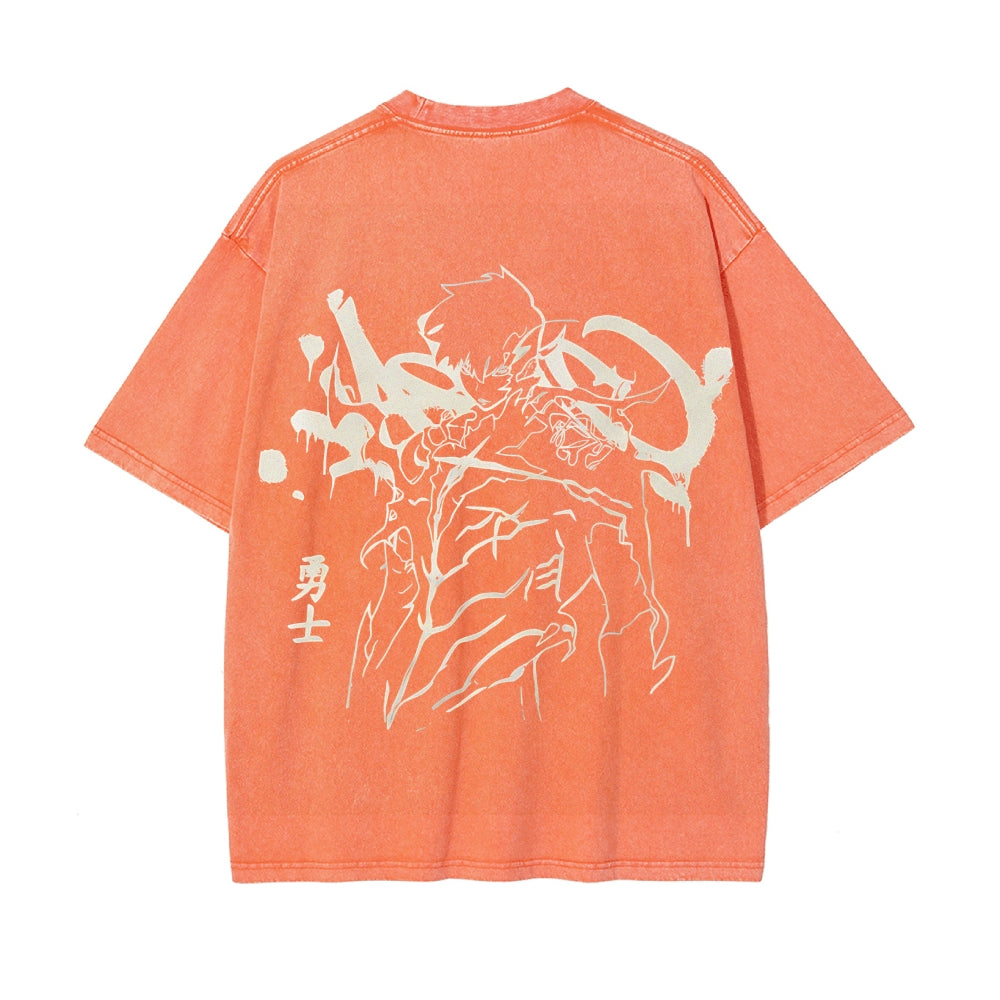 Vintage Oversized T-Shirt solo leveling