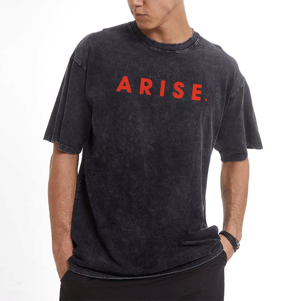 Vintage Oversized T-Shirt solo leveling