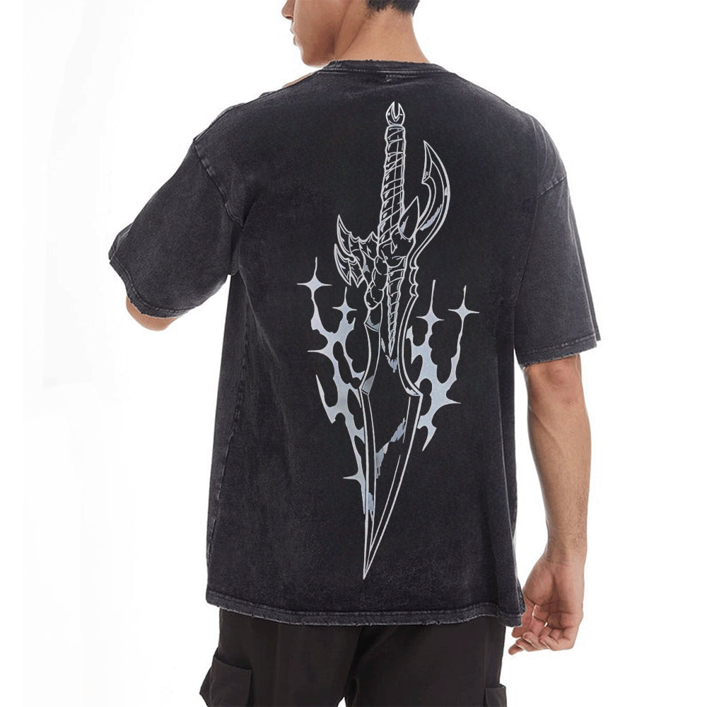 Vintage Oversized T-Shirt solo leveling