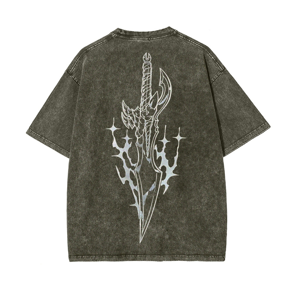 Vintage Oversized T-Shirt solo leveling