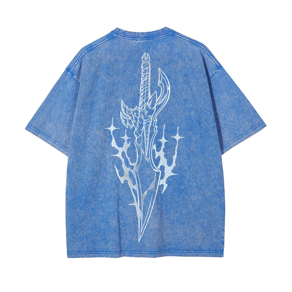 Vintage Oversized T-Shirt solo leveling