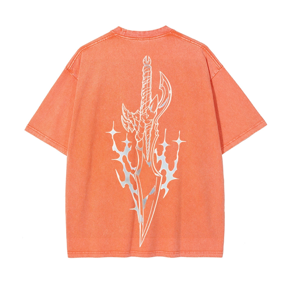 Vintage Oversized T-Shirt solo leveling