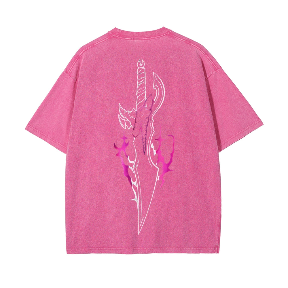 Vintage Oversized T-Shirt solo leveling