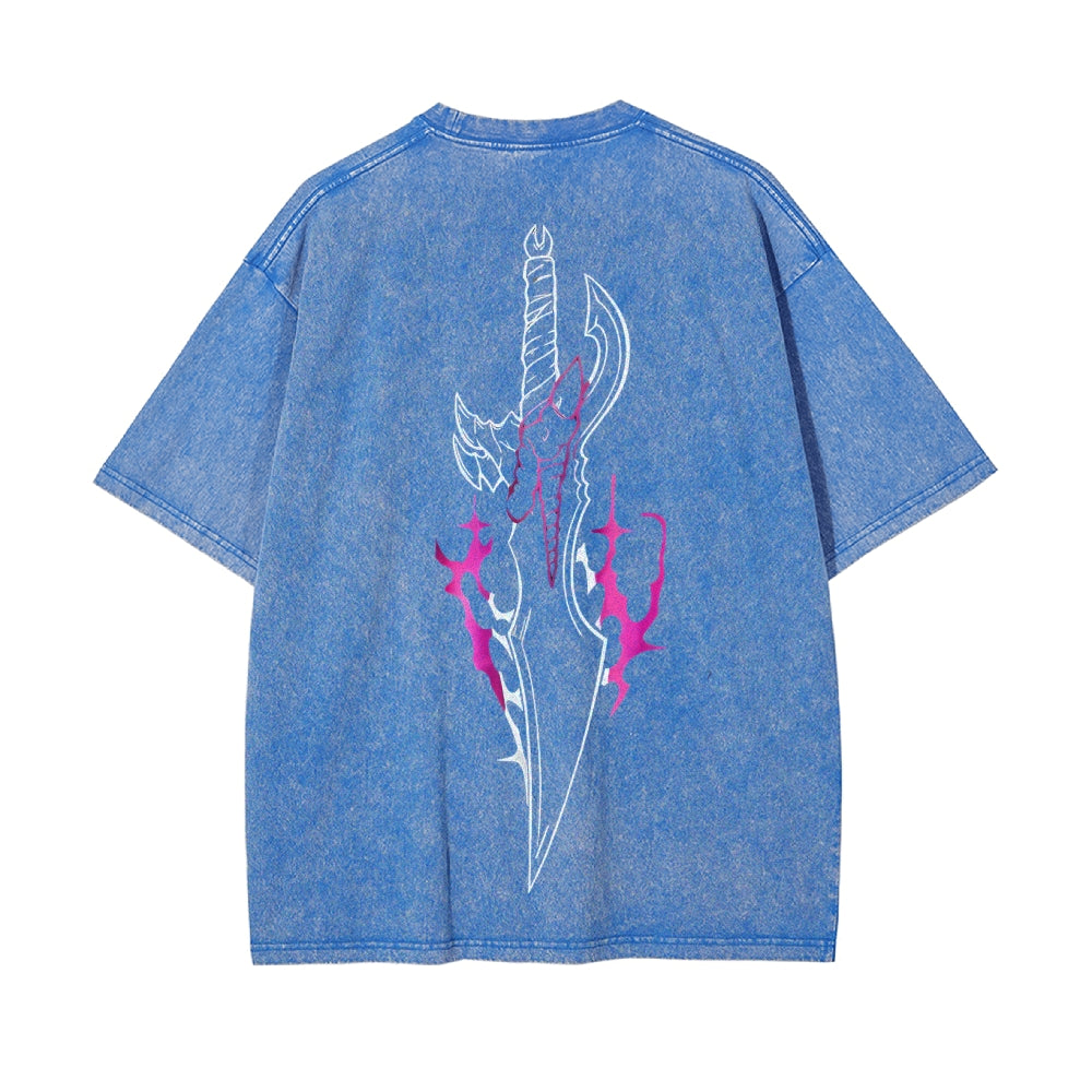Vintage Oversized T-Shirt solo leveling