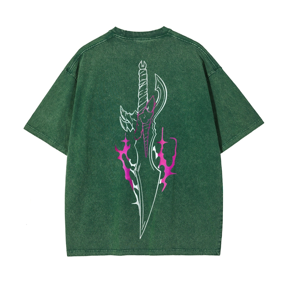 Vintage Oversized T-Shirt solo leveling