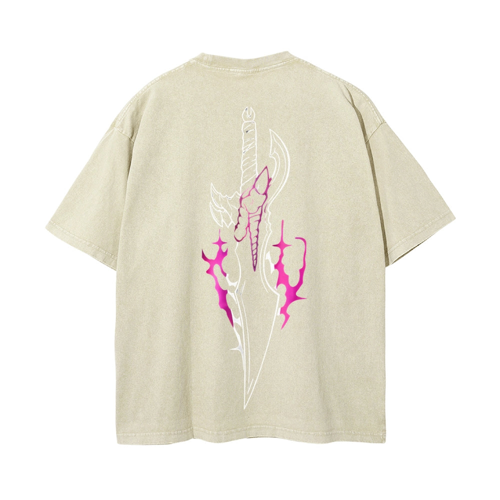 Vintage Oversized T-Shirt solo leveling