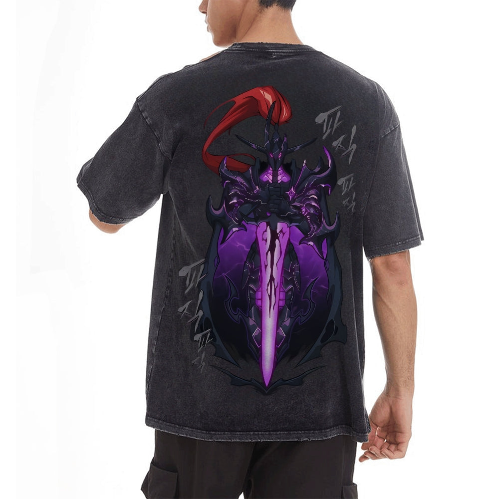 Vintage Oversized T-Shirt solo leveling
