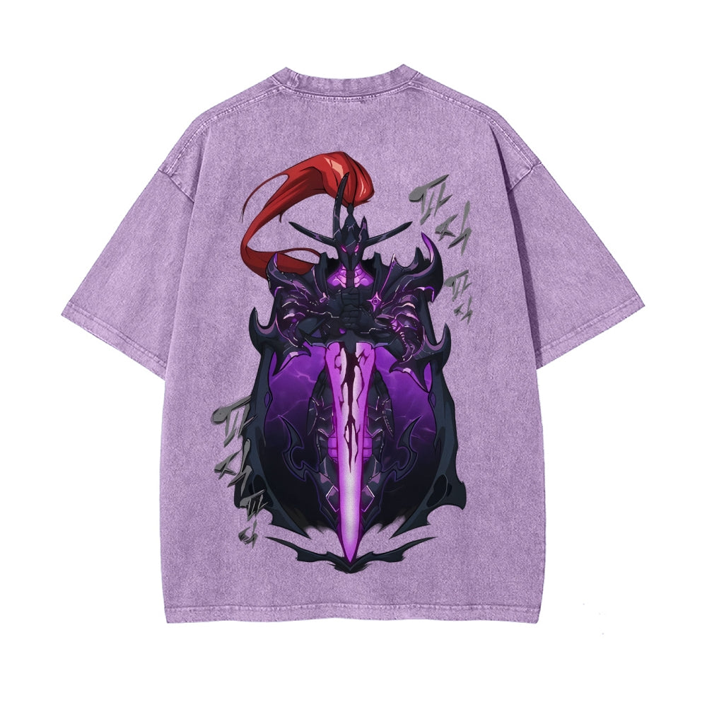 Vintage Oversized T-Shirt solo leveling