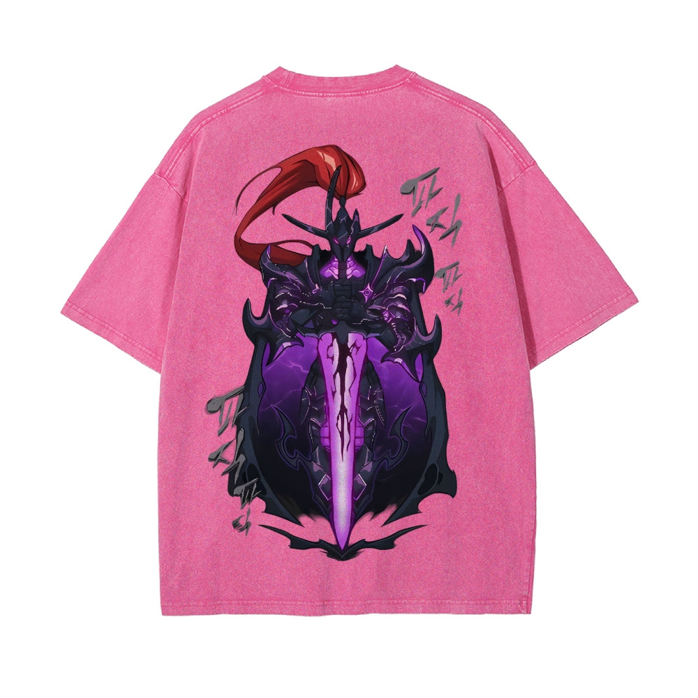 Vintage Oversized T-Shirt solo leveling