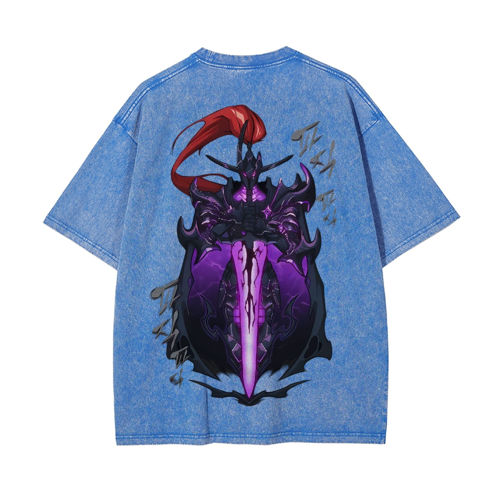 Vintage Oversized T-Shirt solo leveling