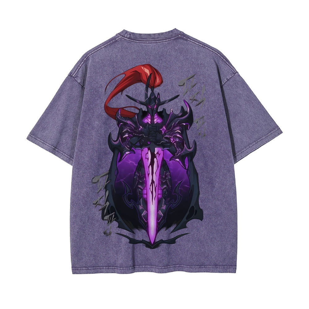 Vintage Oversized T-Shirt solo leveling
