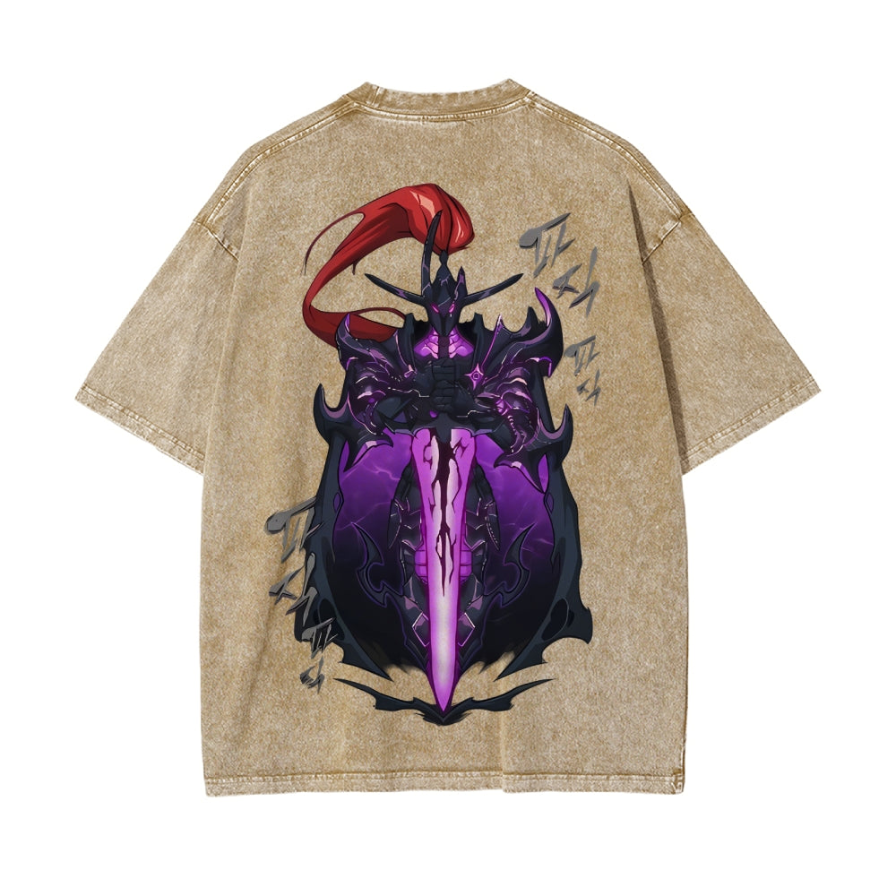 Vintage Oversized T-Shirt solo leveling