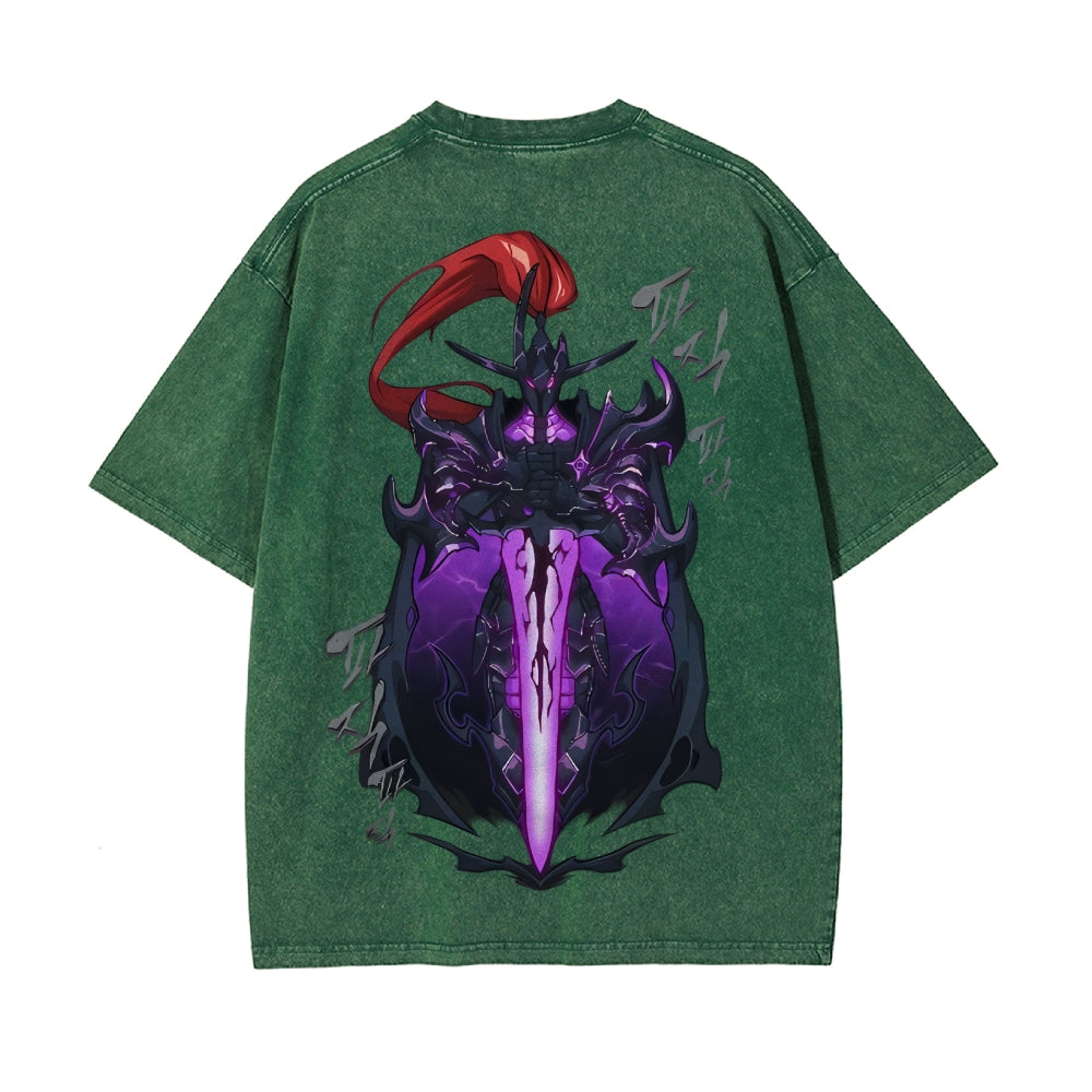 Vintage Oversized T-Shirt solo leveling
