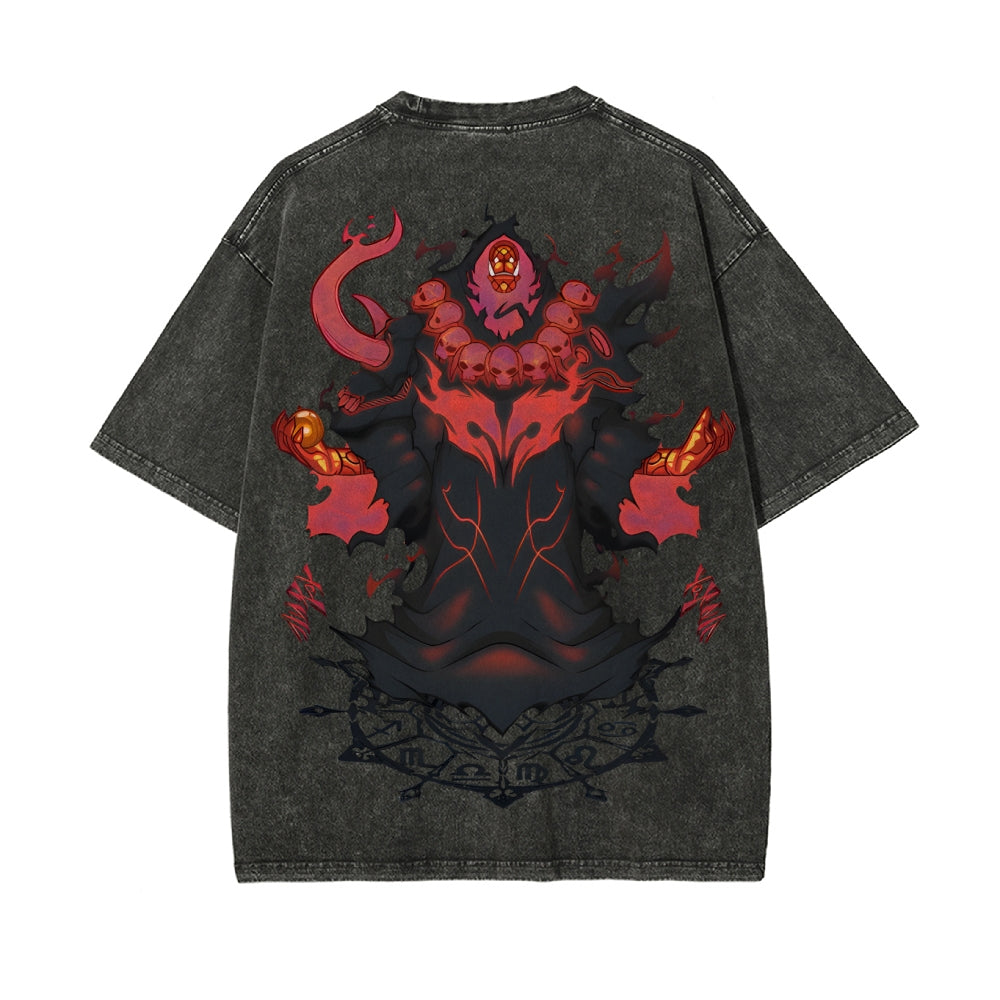 Vintage Oversized T-Shirt solo leveling