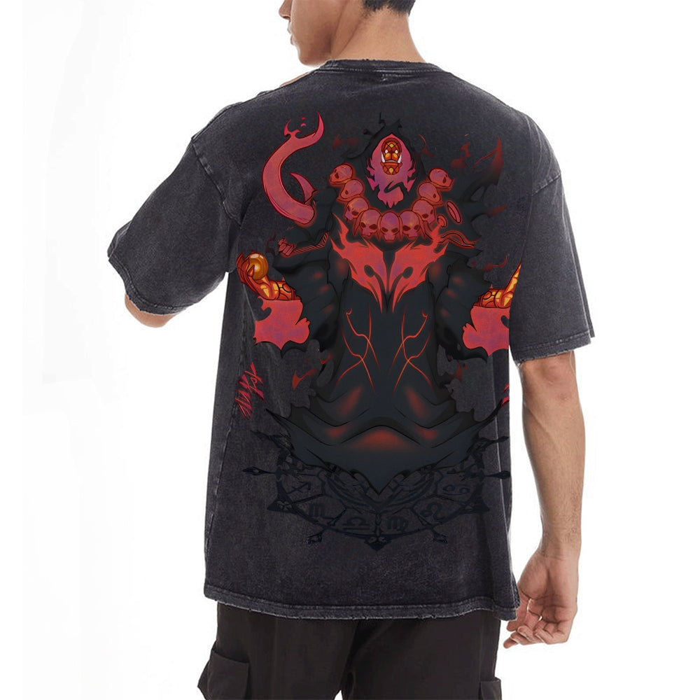 Vintage Oversized T-Shirt solo leveling
