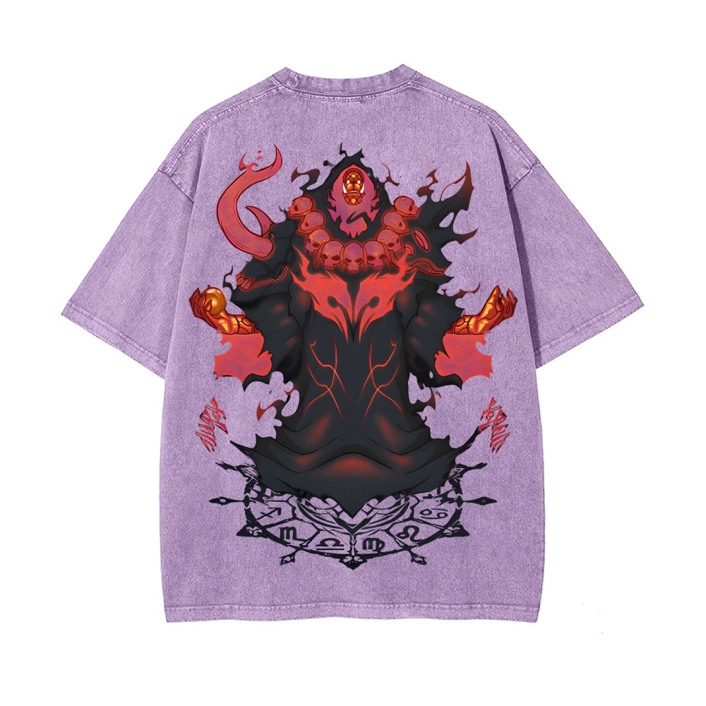 Vintage Oversized T-Shirt solo leveling