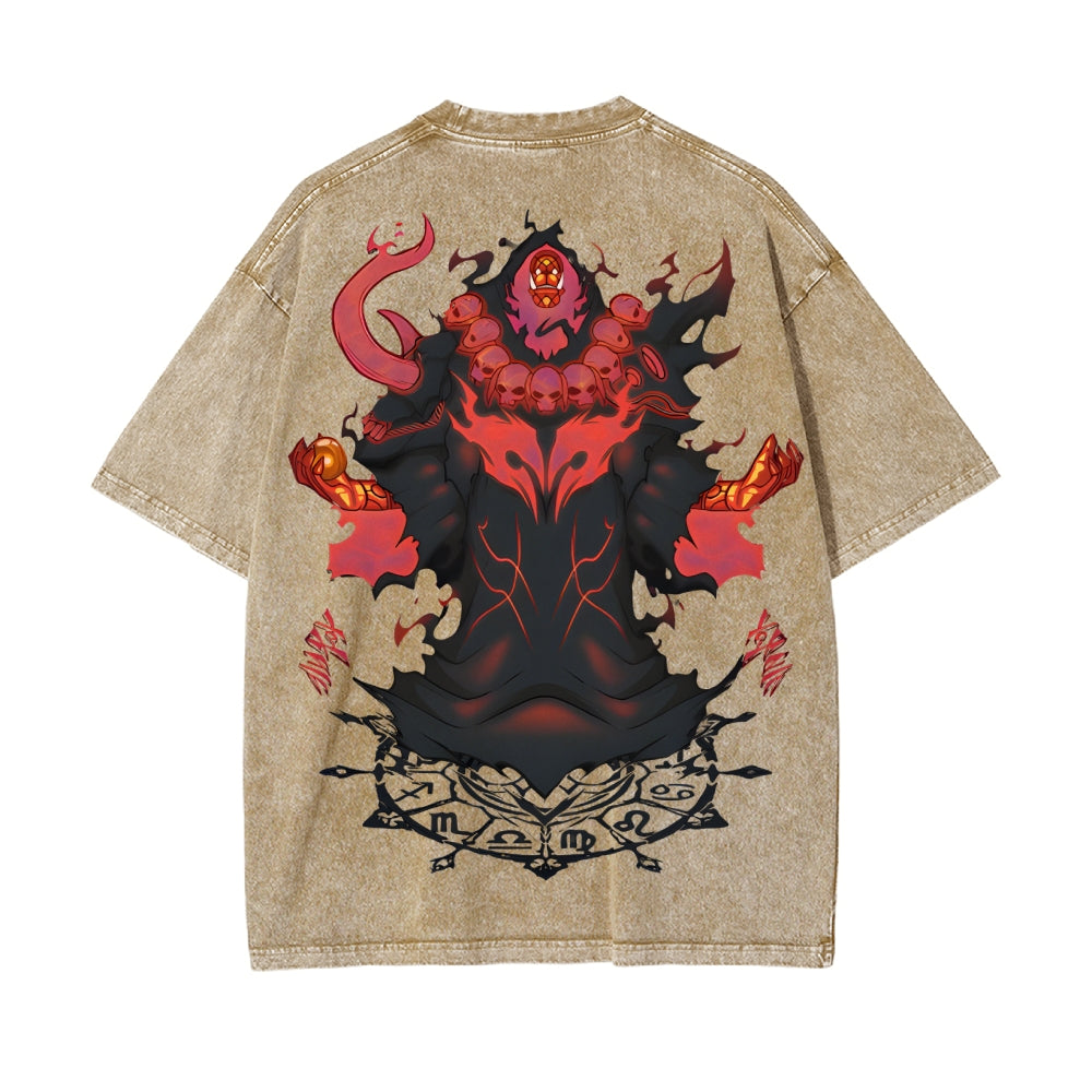 Vintage Oversized T-Shirt solo leveling