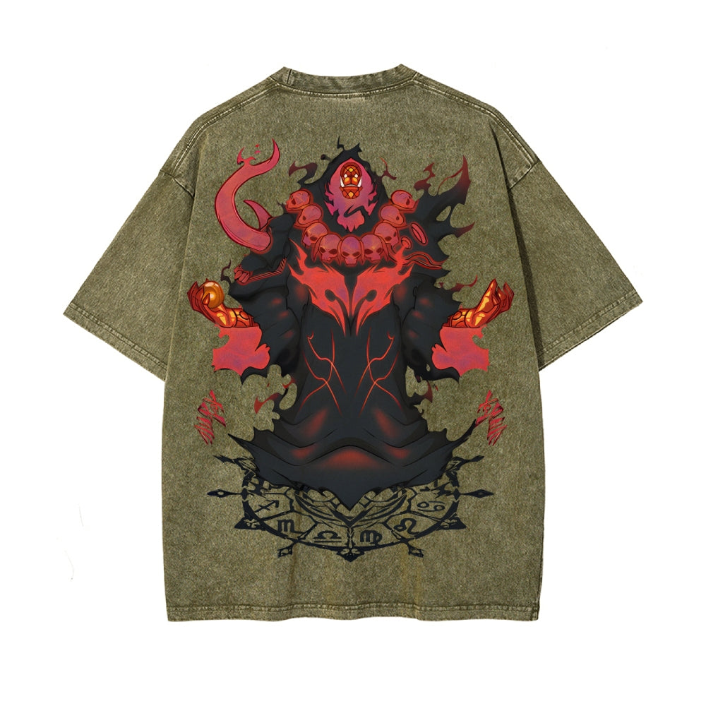 Vintage Oversized T-Shirt solo leveling